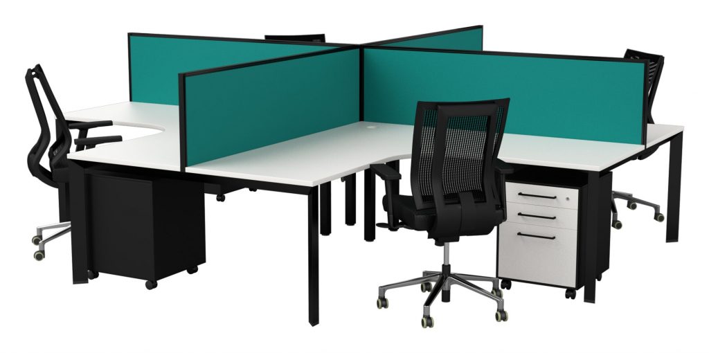 Dimensions Desking with Chairs