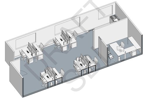 Space planning for real estate office fitout in Nelson Bay, Port Stephens