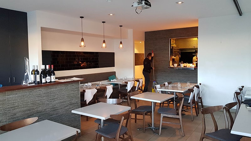 Restaurant fitout with wine bar Central Coast Yellowtail
